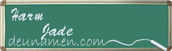 Harm Jade Visitenkarte